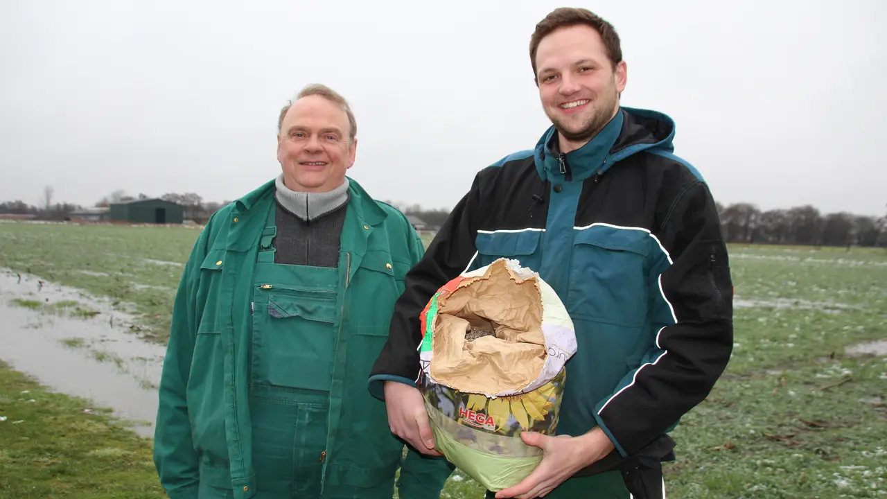 Theo und Theo Fohne bieten Blühpatenschaften in Weyhe-Leeste an